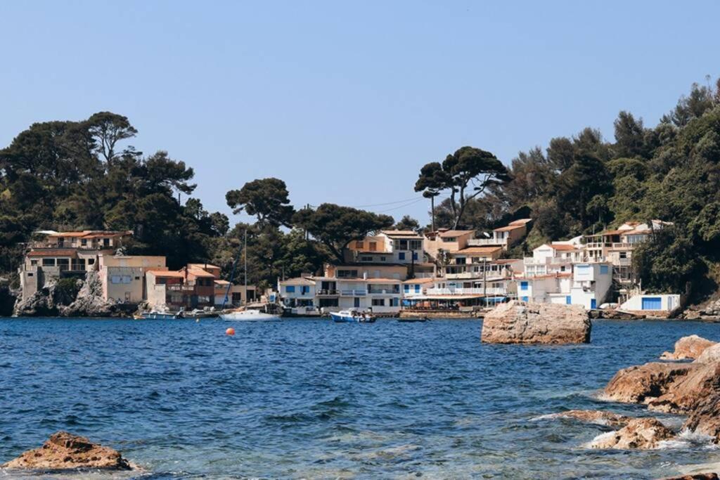 Bel Appartement T3 Mourillon A 5 Min Des Plages - Vue Mer Toulon Exteriör bild